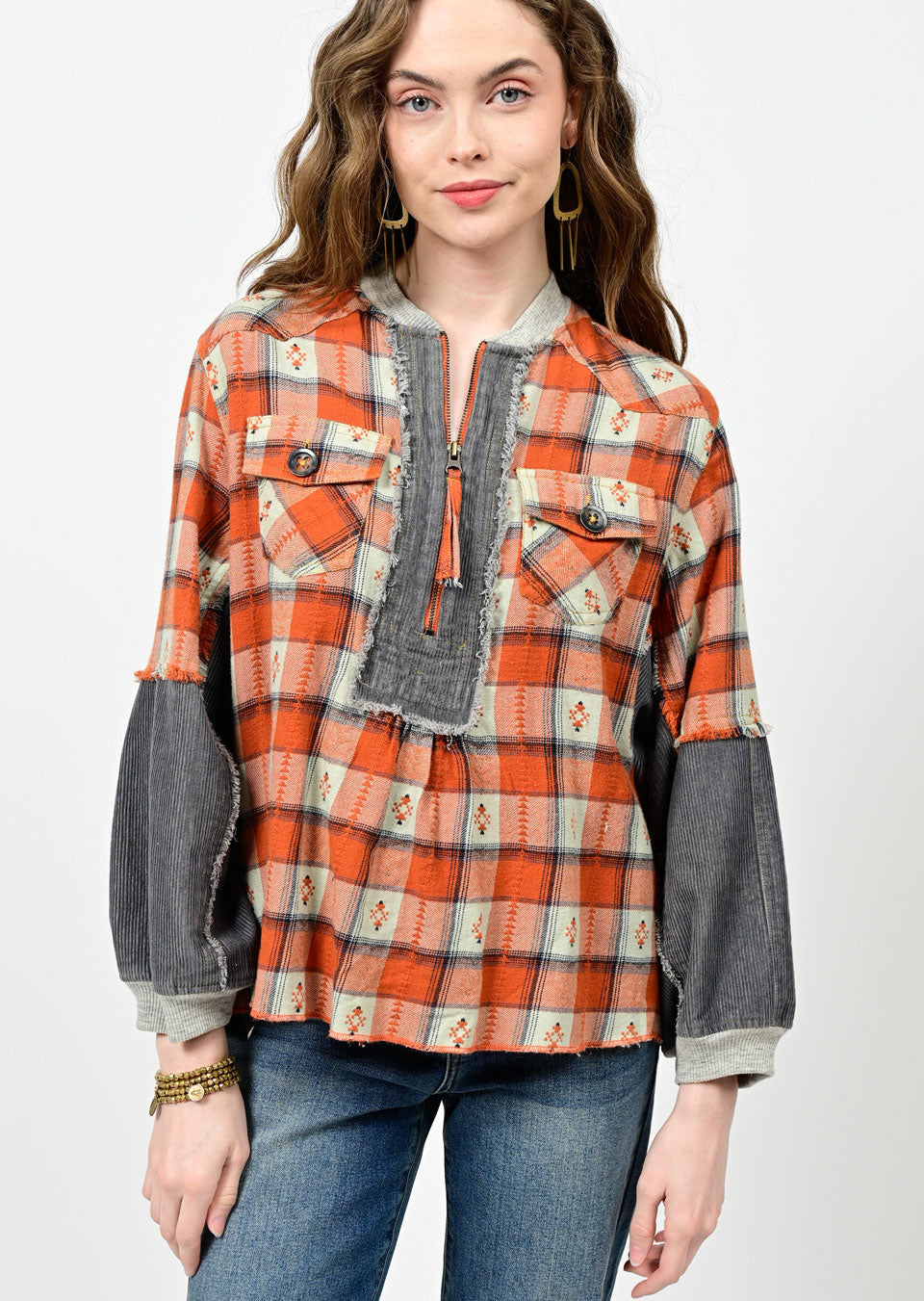 ZIPPED & PATCHED POPOVER TOP