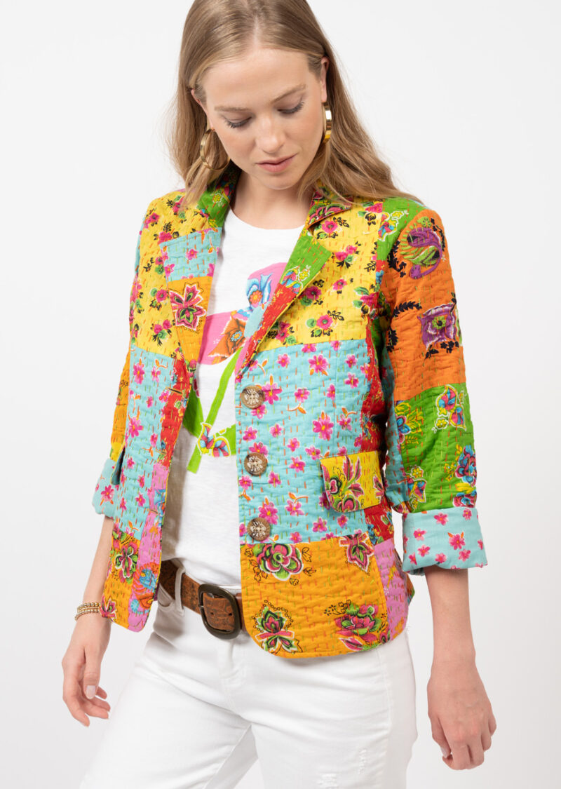 KANTHA PATCHWORK BLAZER