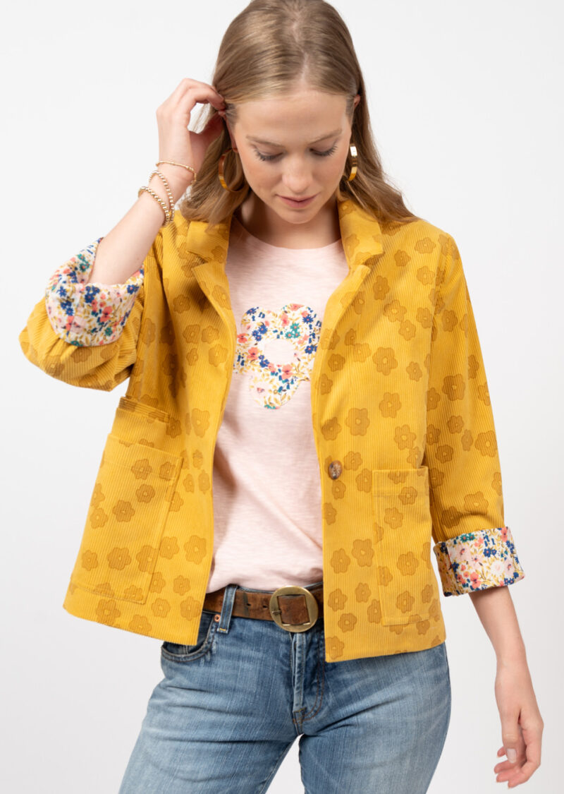 POP FLOWER BLAZER