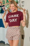 GAME DAY CROPPED SWEATER TOP