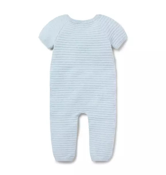 Baby Textured Striped One-Piece