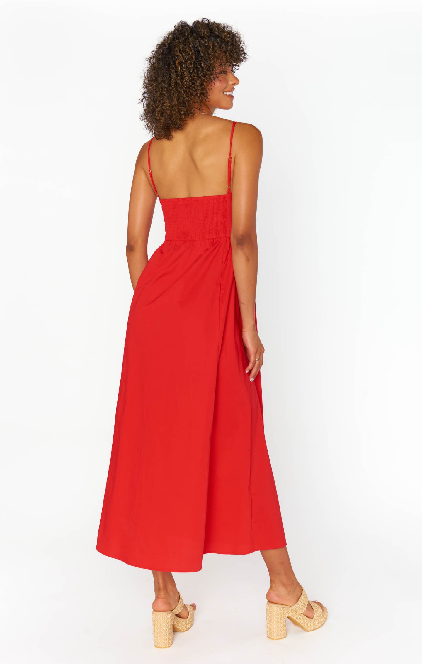 allegra midi dress